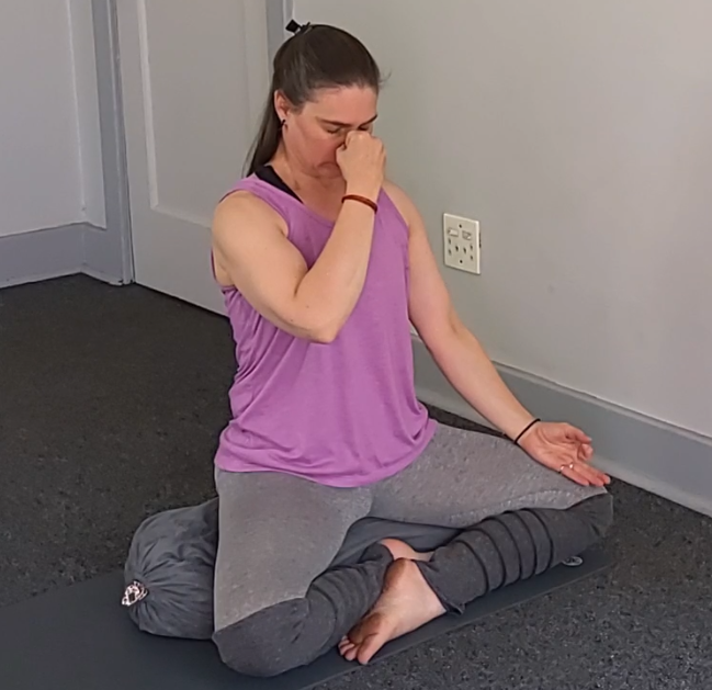 Breathing with bolster