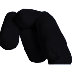 black bolsters